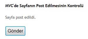 Sayfa post edildi.